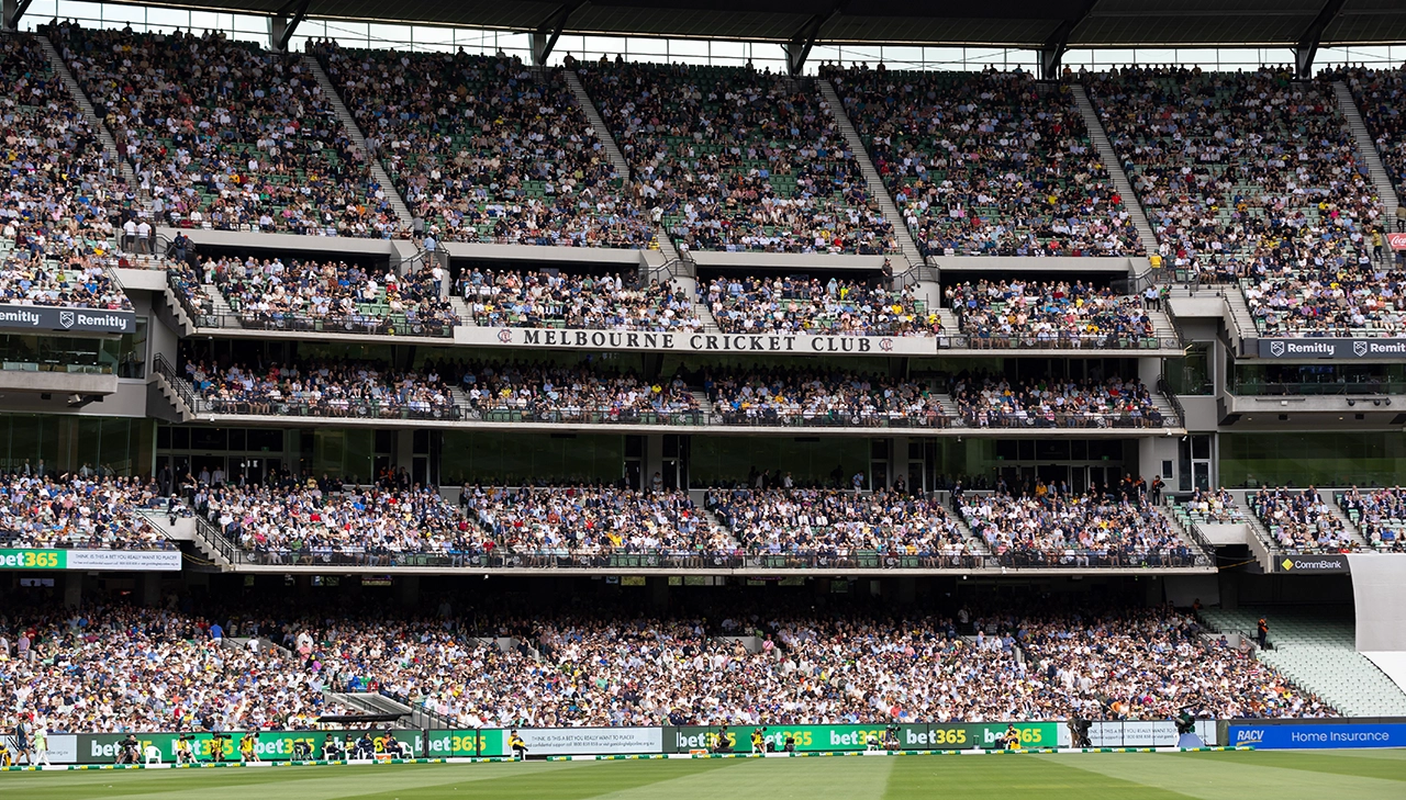 MCC Members' Reserve at the Boxing Day Test