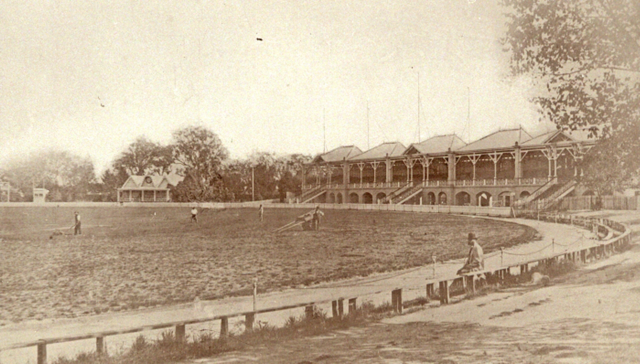 1878 Melbourne Cricket Ground including the MCC Pavilion