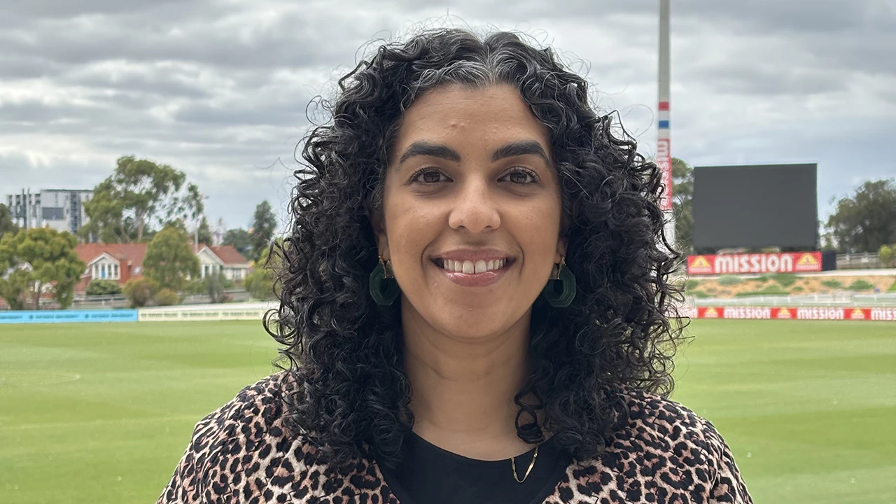 Leyla headshot at football oval