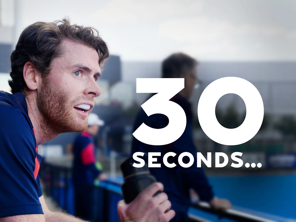 Text reads '30 seconds...' next to MCC Hockey player