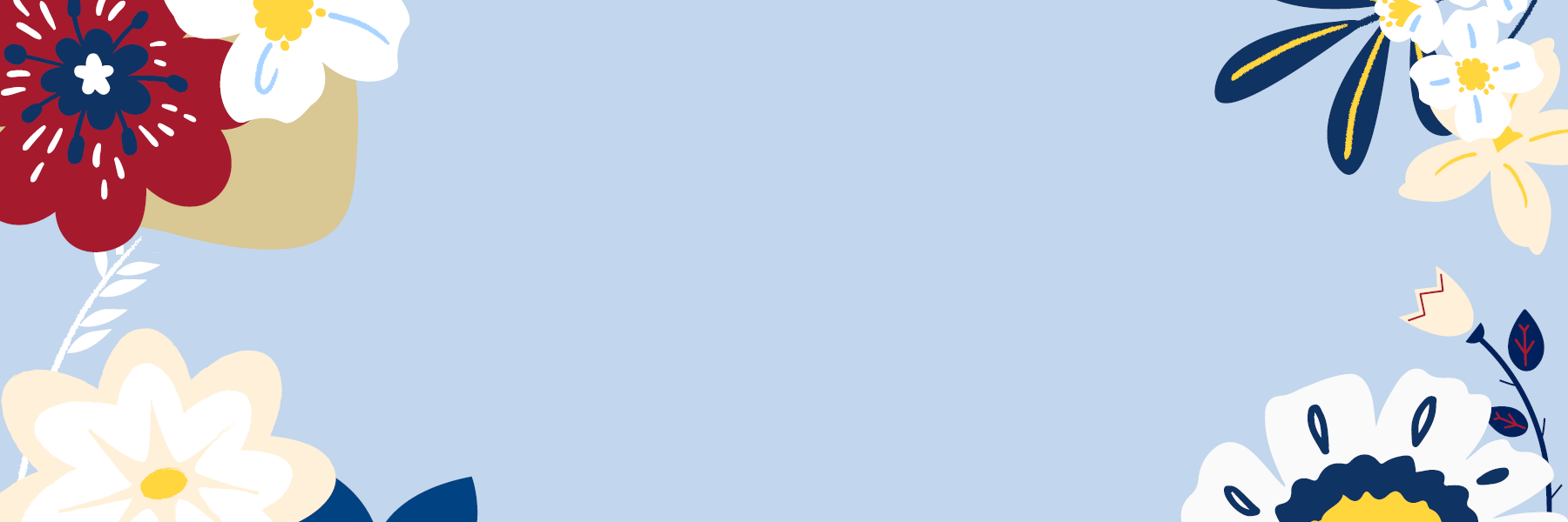 Florals in MCC colours